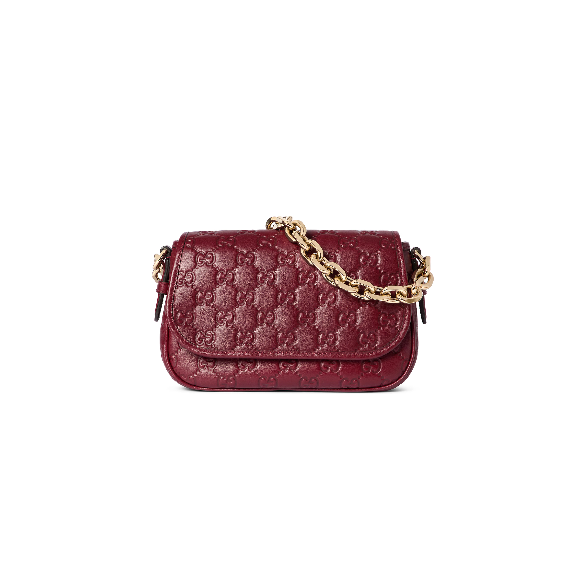 G*u*i gg emblem small shoulder bag ‎847448 (20.5*13*7cm)